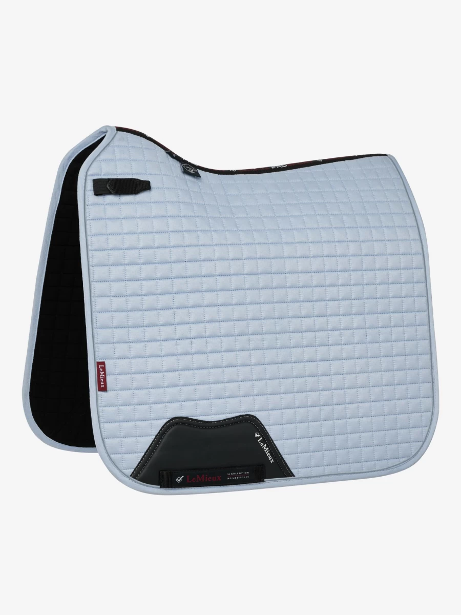 LeMieux Suede Dressage Square Saddle Pad for Enhanced Comfort and Grip