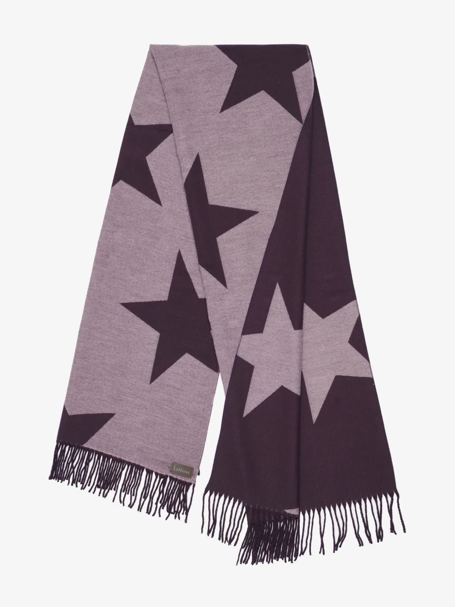 LeMieux Sasha Scarf - Elegant Fig Design One Size Wrap - Premium Fashion Accessory