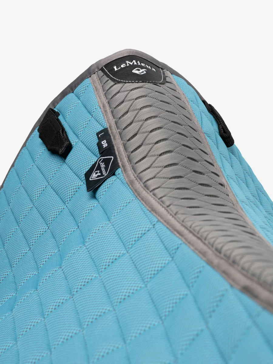 LeMieux Self-Cooling Dressage Square in Cool Blue – Large Size for Optimal Comfort