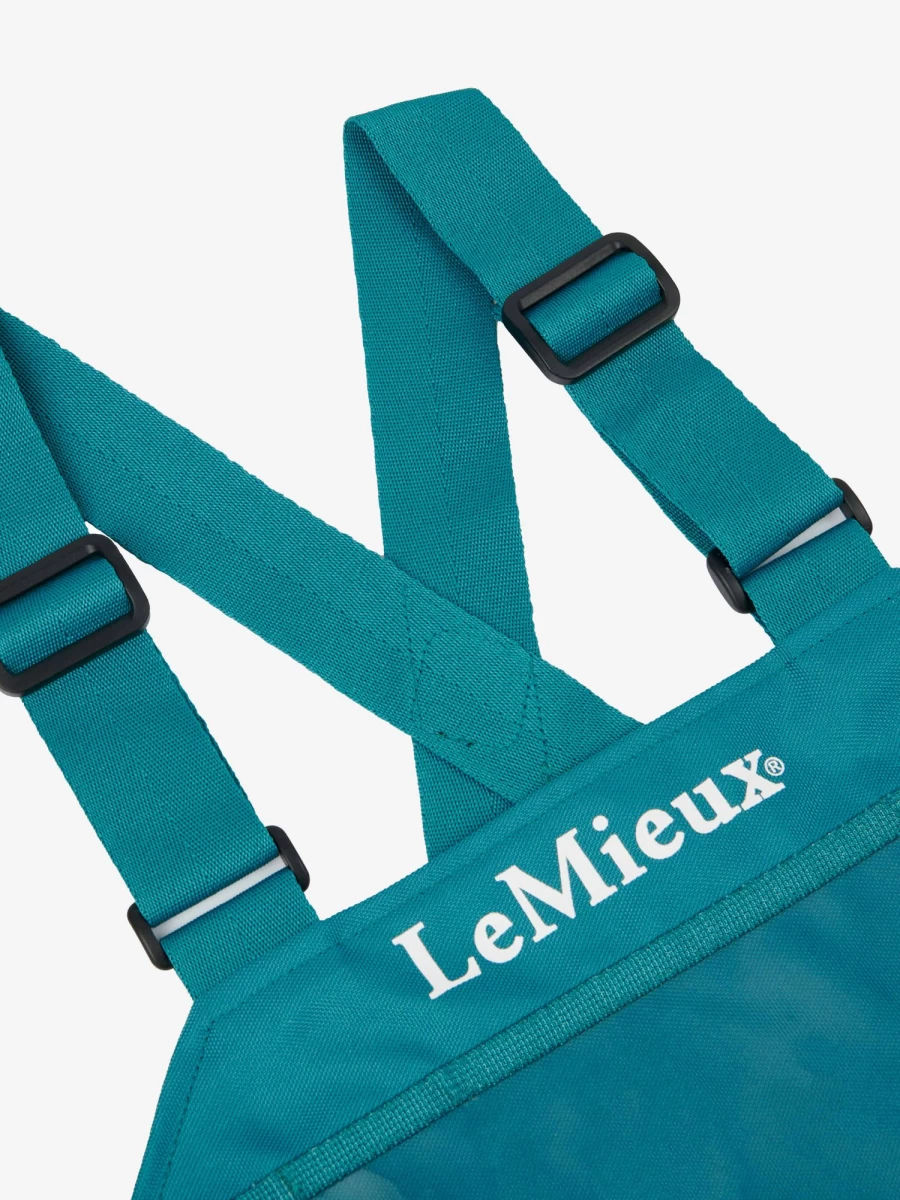 LeMieux Peacock One Size Eventing Bib - Breathable Equestrian Show Gear for Horse Riding Competitions