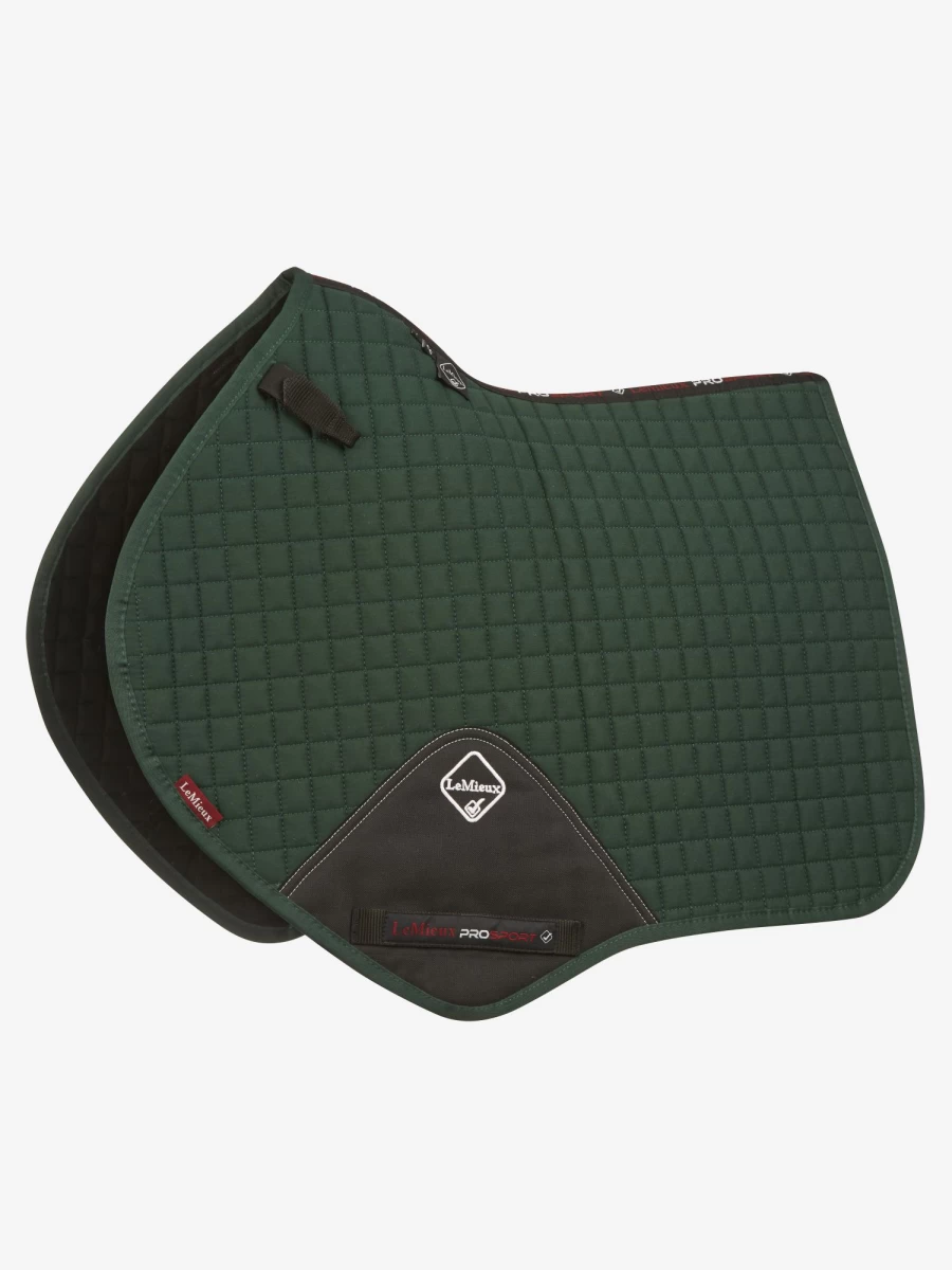 LeMieux Green Cotton Square Close Contact Rug