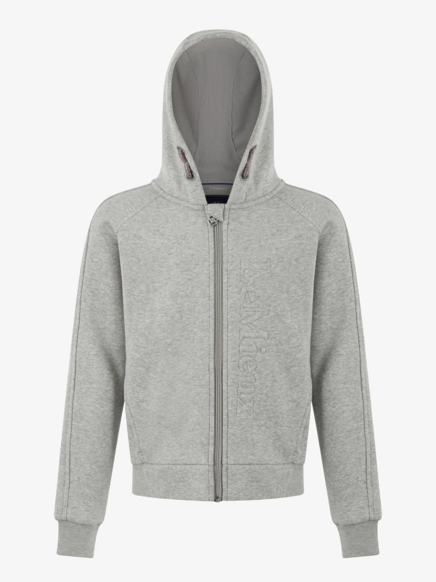 LeMieux Young Rider Hollie Grey Equestrian Hoodie for Horse Riding