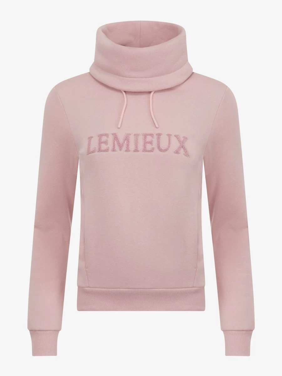 LeMieux Adele Funnel Neck Sweatshirt in Pink Quartz - Women's Casual Pullover