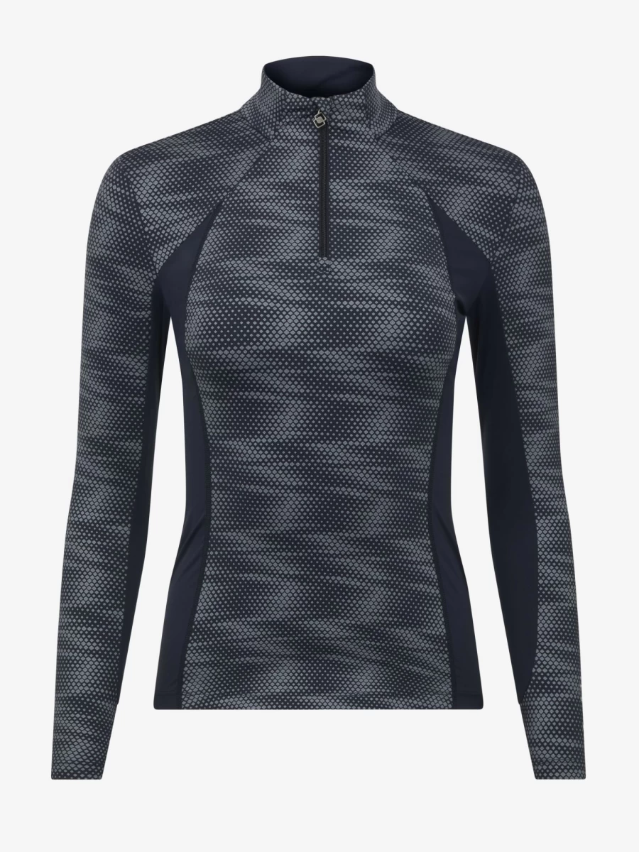 LeMieux Eleanor Thermal Base Layer for Women - Navy Blue Equestrian Riding Underwear