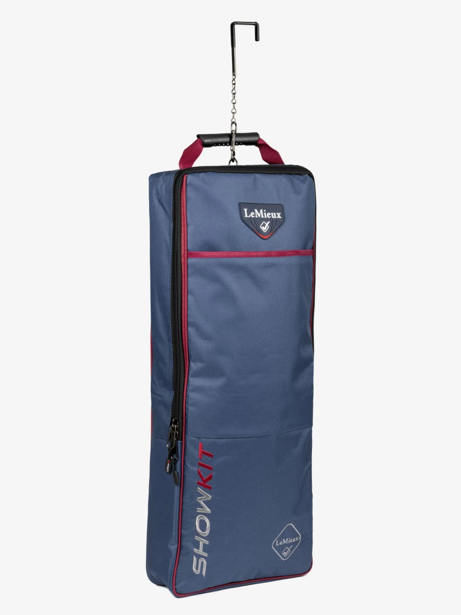 LeMieux Navy Bridle Leather Bag - One Size Equestrian Handbag