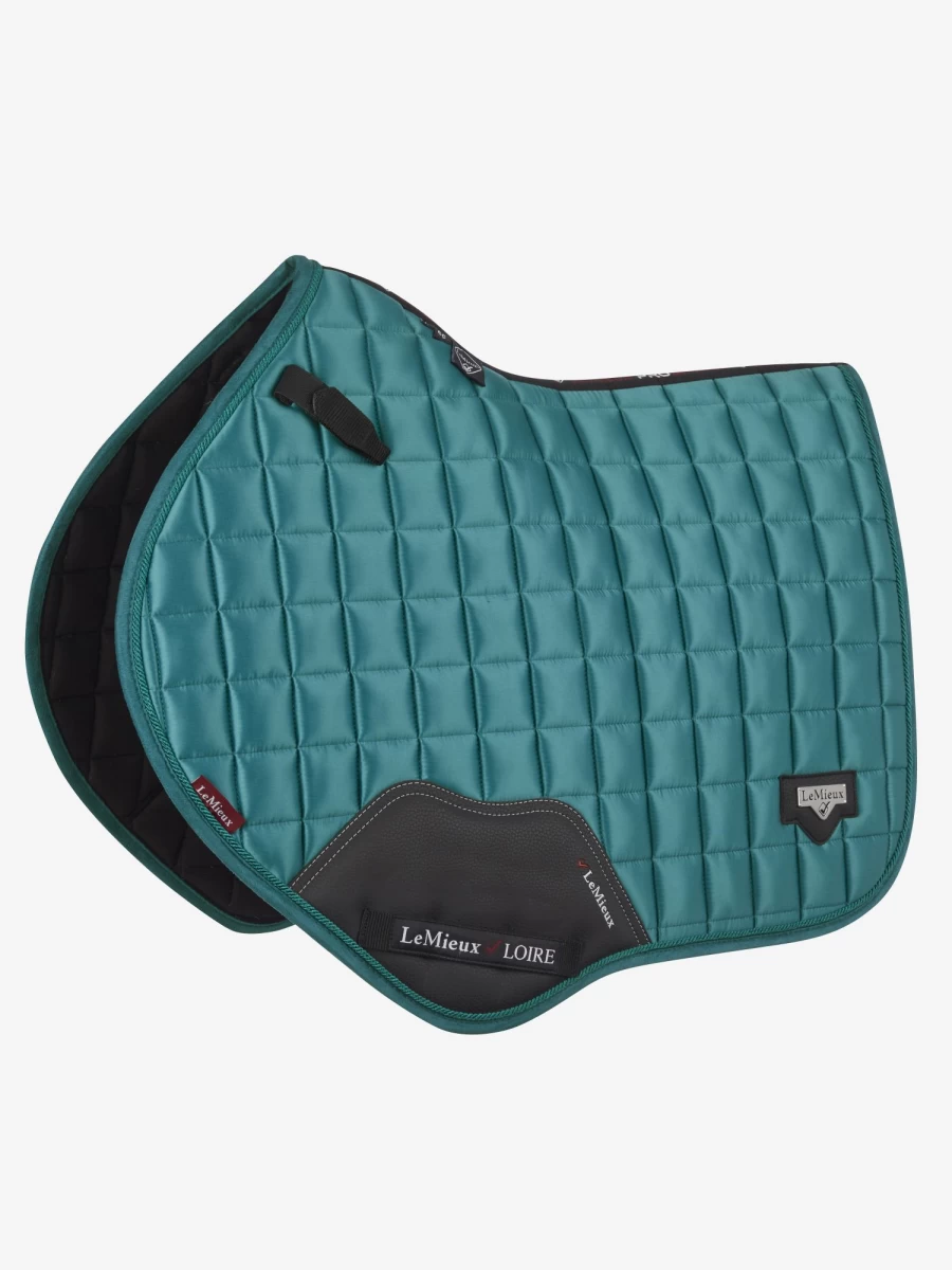 LeMieux Loire Classic Close Contact Square Peacock Equestrian Saddle Pad
