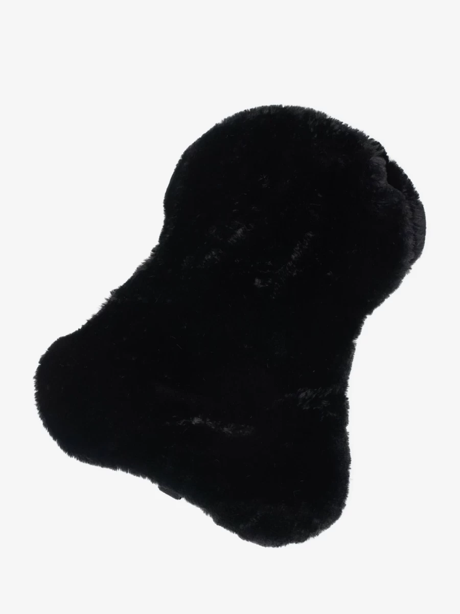 LeMieux Simuwool Black Seat Saver - One Size Horse Riding Seat Cover