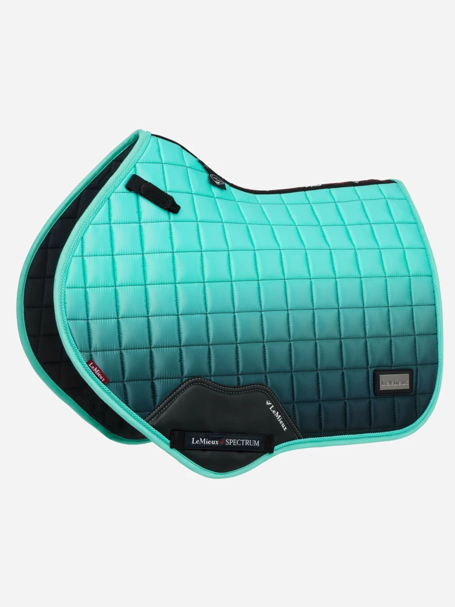 LeMieux Azure Spectrum Close Contact Square Saddle Pad
