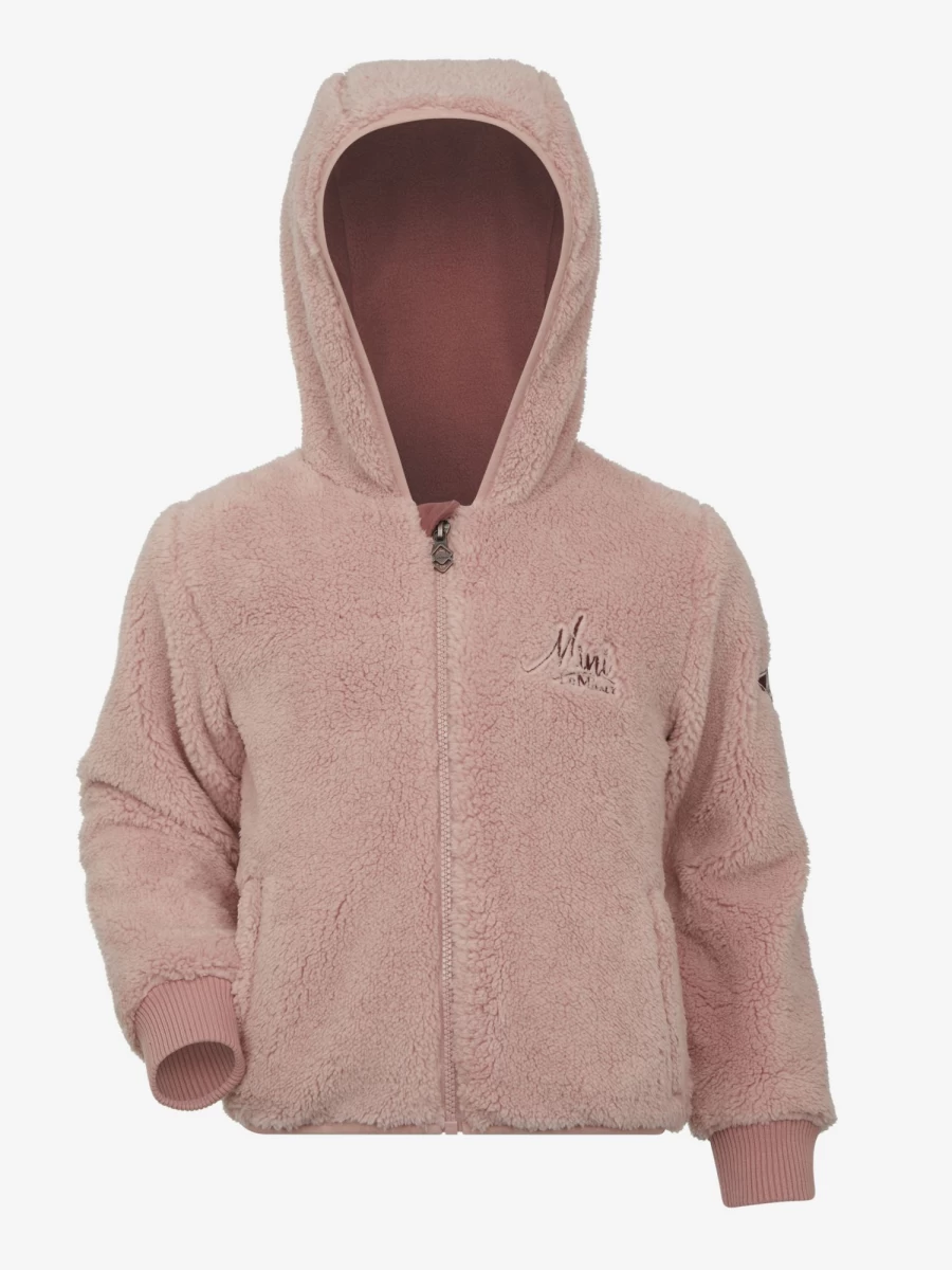 LeMieux Mini Teagan Fleece Jacket in Pink Quartz - Soft Equestrian Outerwear for Women