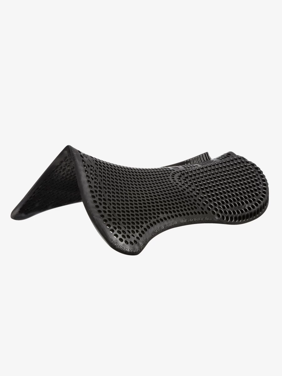 LeMieux Black Gel Pad & Rear Riser for Enhanced Comfort - One Size
