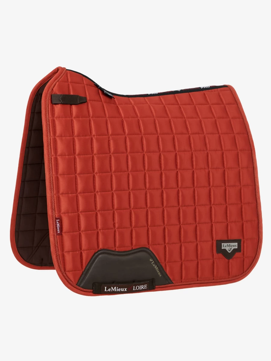 LeMieux Loire Classic Dressage Square Sienna Equestrian Saddle Pad