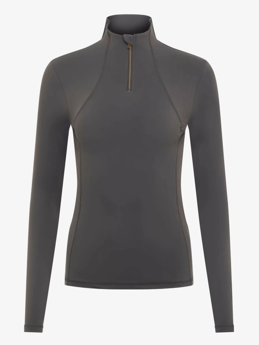LeMieux Liberte Base Layer - Graphite Thermal Underwear for Equestrian & Outdoor Sports