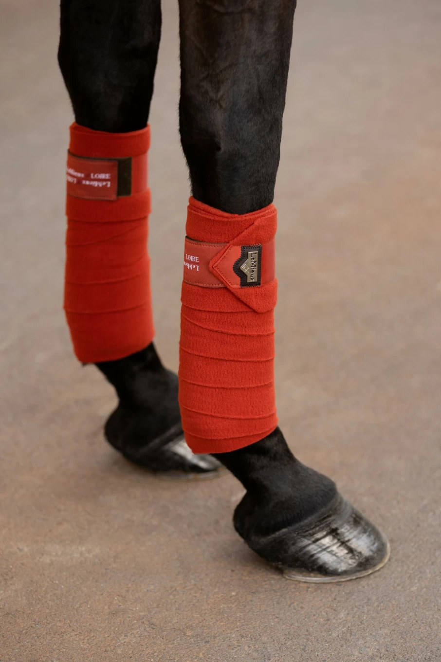LeMieux Loire Polo Bandages in Sienna – Premium Horse Polo Wraps for Protection & Support
