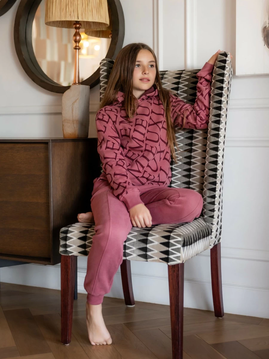 LeMieux Young Rider Honor Jogger Pants in Orchid for Equestrian Sports