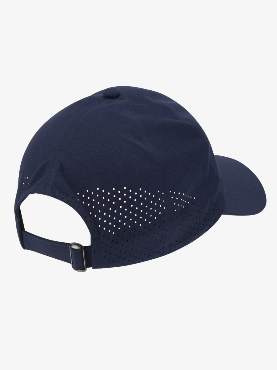 LeMieux Navy Blue Laser Cut Cap One Size Adjustable Stylish Riding Hat