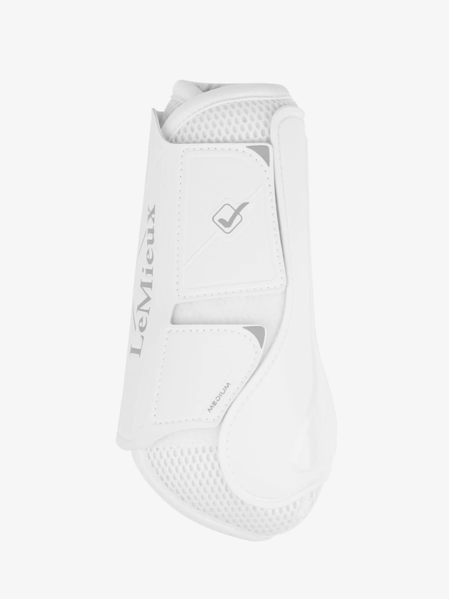 LeMieux Motionflex Dressage Boots for Horses - Premium White Equestrian Riding Boots