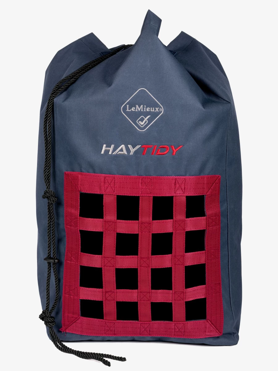LeMieux Navy Hay Tidy Bag - One Size Equine Feed Storage & Organizer