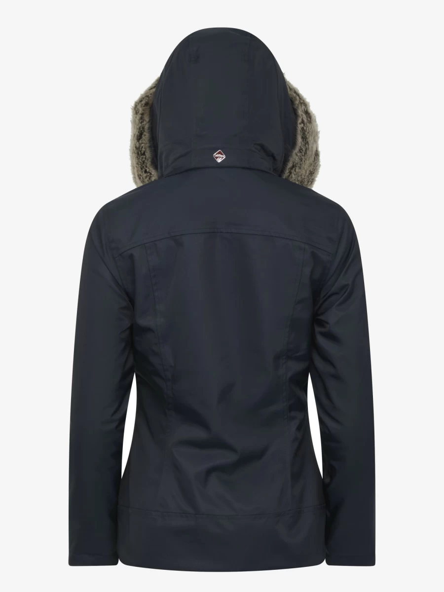 LeMieux Waterproof Navy Short Coat for Men & Women – Lightweight Outdoor Rain Jacket