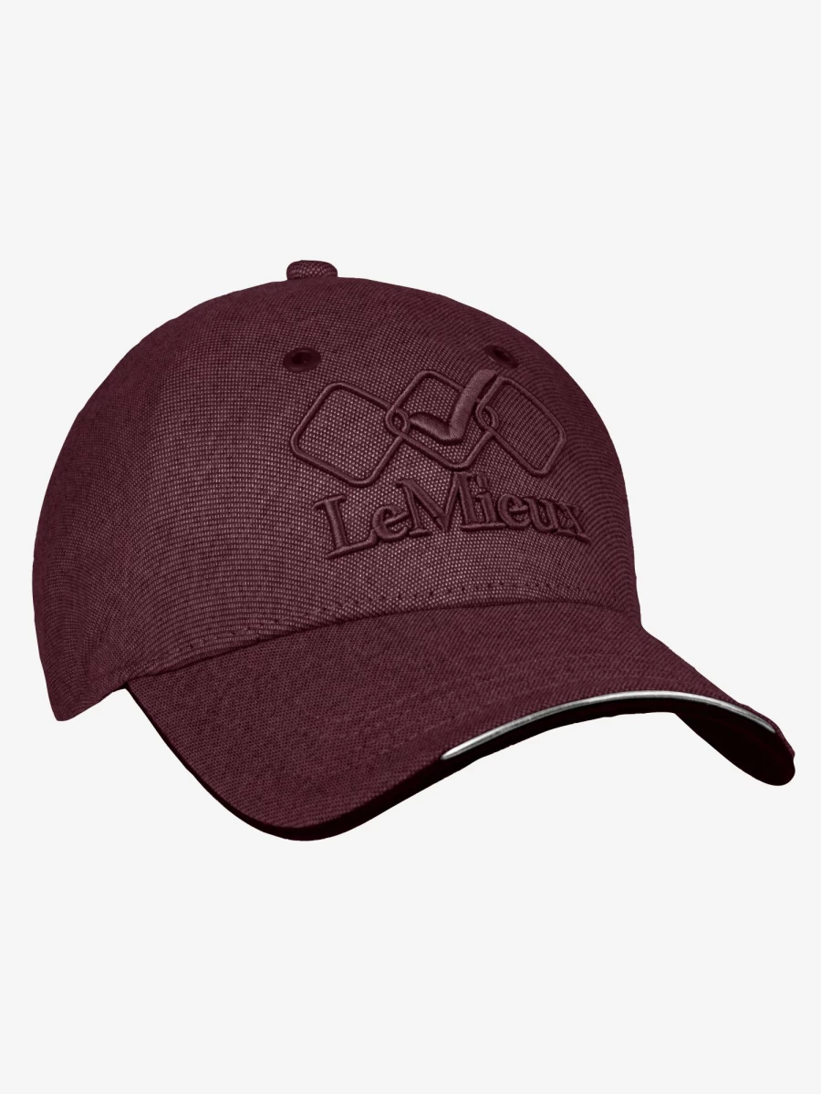 LeMieux Team Baseball Cap for Men & Women - Adjustable Burgundy Snapback Hat
