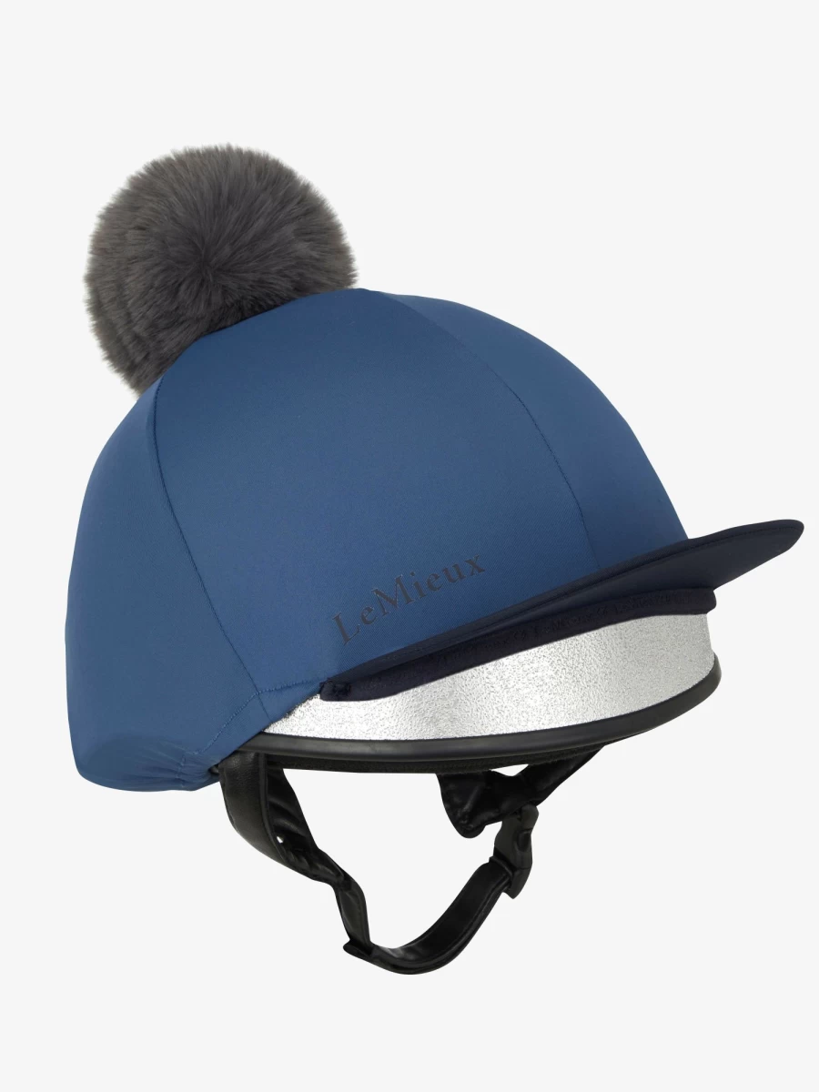 LeMieux Silk Atlantic Pom Hat - One Size Fits All Elegant Winter Beanie