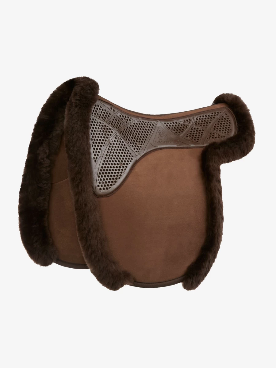 LeMieux Brown Numnah Horse Saddle Pad - Premium Quality Equestrian Show Gear