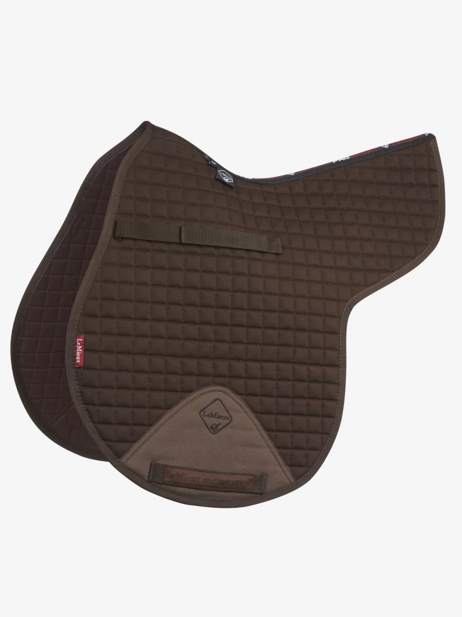LeMieux Brown Large Cotton GP Numnah for Horse Riding