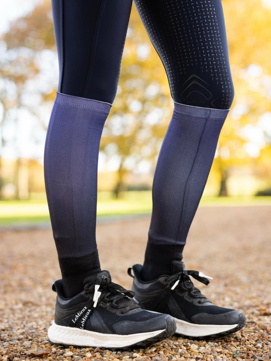 LeMieux Spectrum Socks in Ink Blue - Premium Equestrian Socks for Riding & Comfort