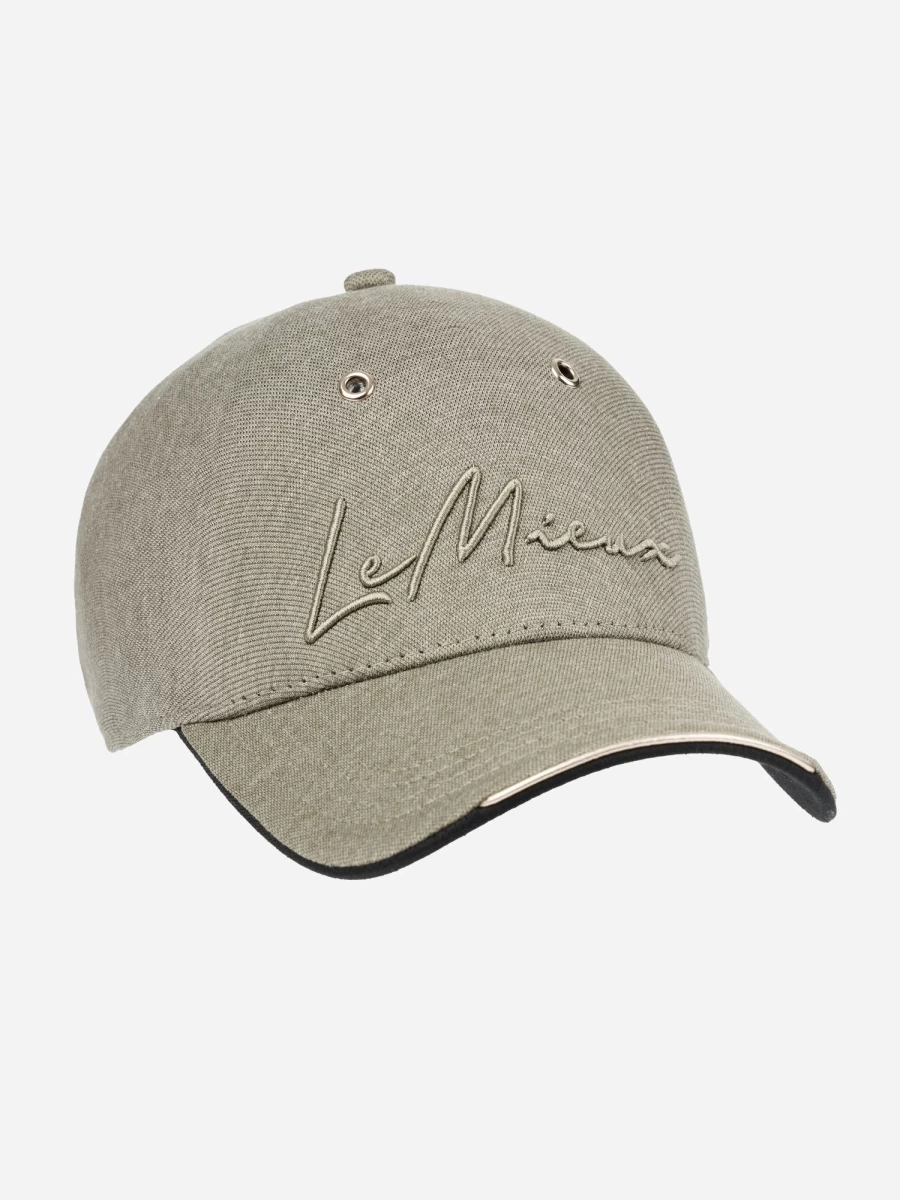 LeMieux Simone Grey Baseball Cap - Adjustable One Size Unisex Hat for Men & Women