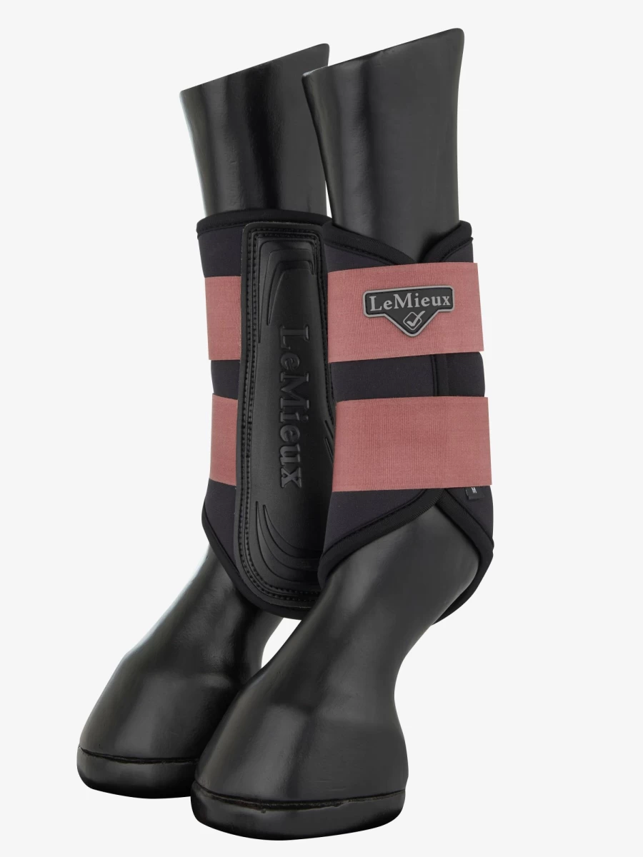 LeMieux Grafter Brushing Boot Orchid - Equine Horse Leg Protection for Training & Show
