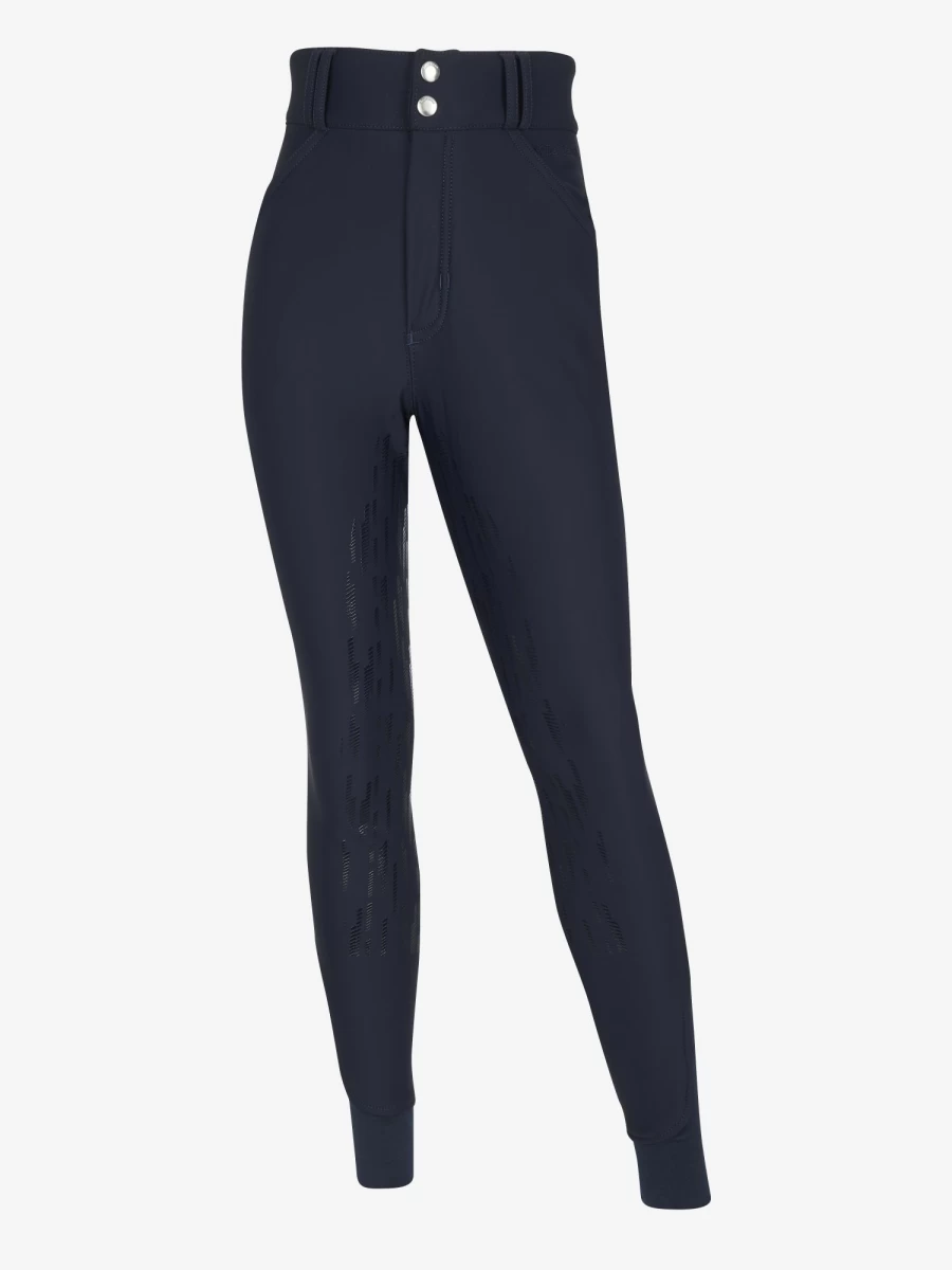 LeMieux Young Rider Waterproof Drytex Equestrian Breeches in Navy - Comfortable Riding Pants for Equestrians
