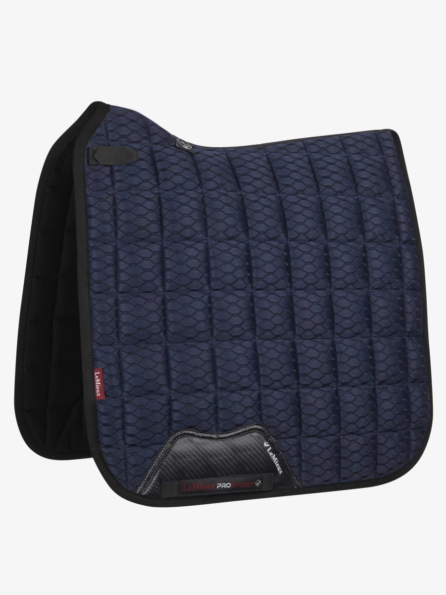 LeMieux Navy Large Carbon Mesh Dressage Square Cooling Horse Riding Sheet