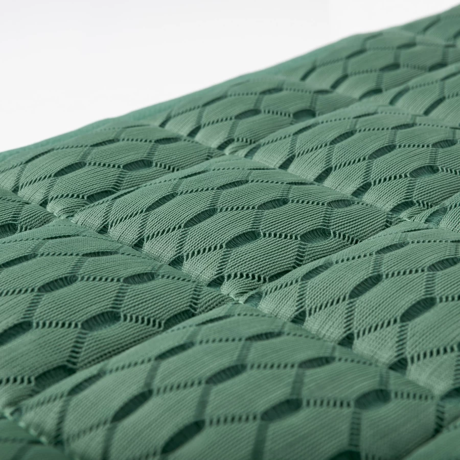 LeMieux Carbon Mesh Dressage Square Saddle Pad Large - Breathable Sage Green Equestrian Gear