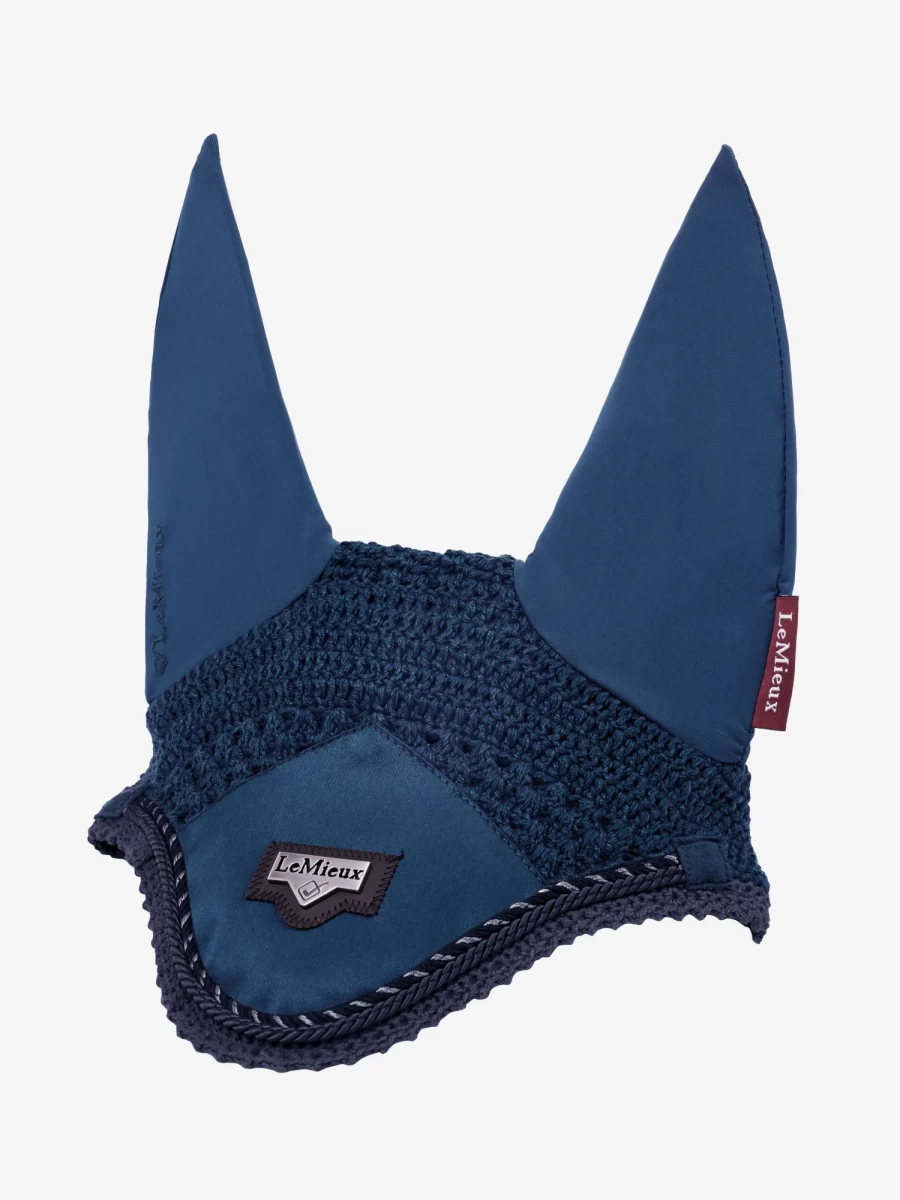 LeMieux Loire Fly Hood Atlantic - Lightweight Horse Fly Mask with UV Protection