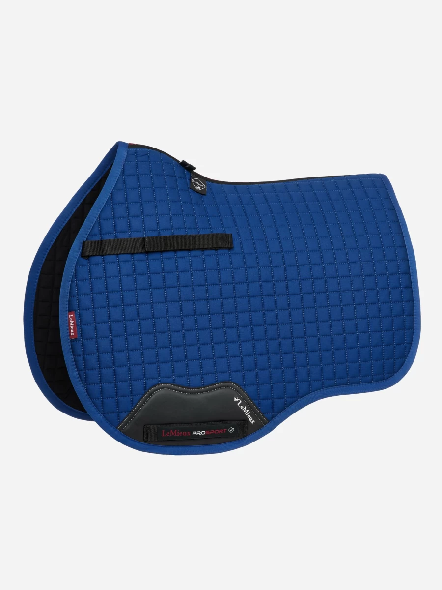 LeMieux Blue Cotton Square GP Saddle Pad
