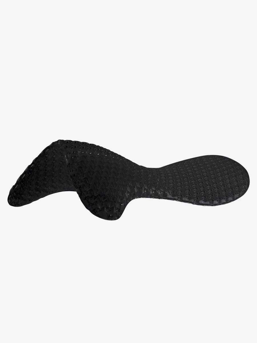 LeMieux Respira Gel Pad with Front Riser - Black One Size for Enhanced Comfort & Fit