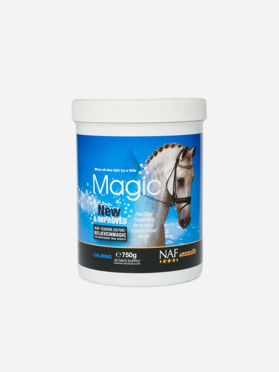 LeMieux Magic Calmer Powder - Natural Stress Relief Supplement for Horses & Dogs