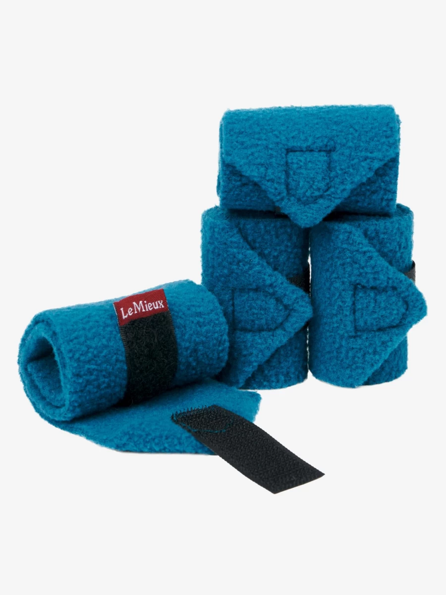 LeMieux Toy Pony Bandages - Marine Blue One Size Horse Wraps for Equine Care