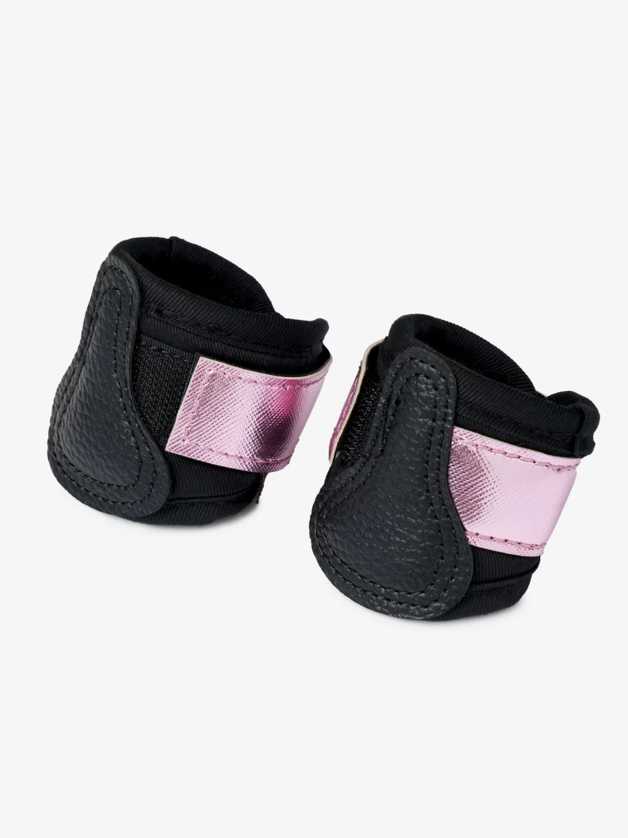LeMieux Pink Shimmer Toy Pony Grafter Boots - One Size Equestrian Riding Accessories