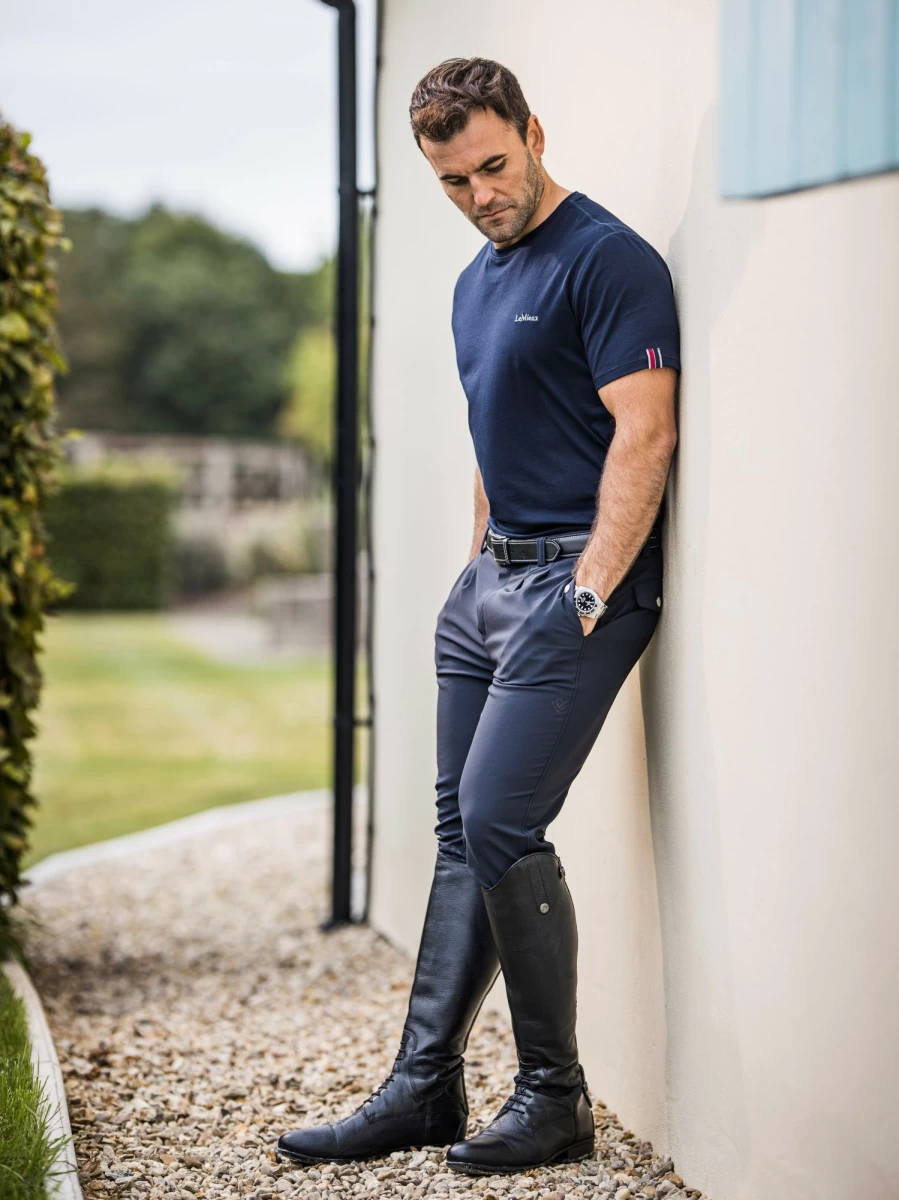 LeMieux Men's Premium Navy Elite T-Shirt - Comfortable & Stylish Casual Tee