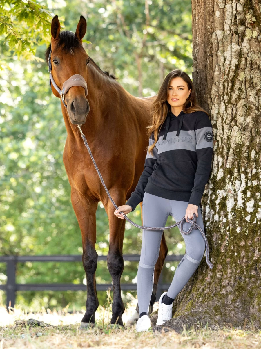 LeMieux Navy Jade Pop Over Equestrian Show Shirt