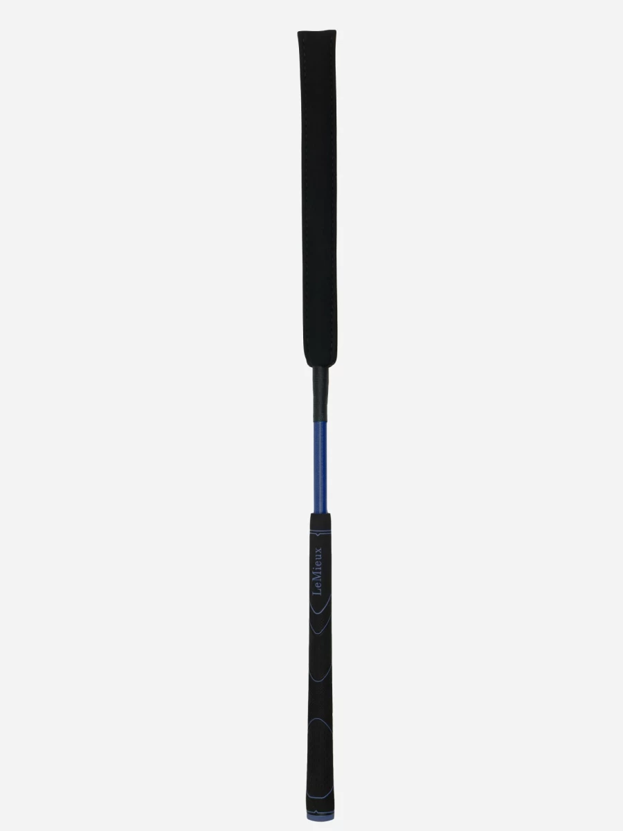 LeMieux Grip-Tek Baton - Navy Blue Equestrian Training Whip One Size