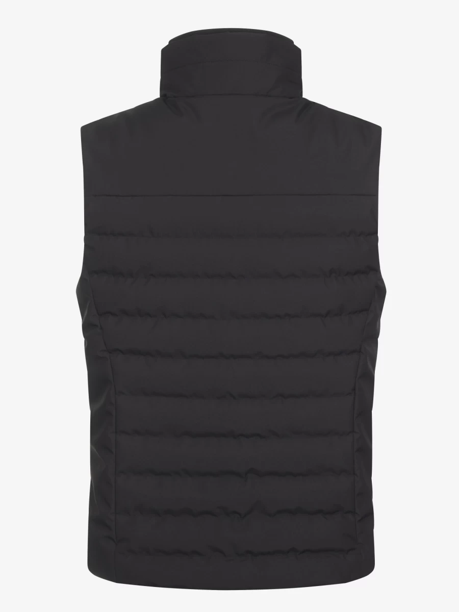 LeMieux Men's Black Gilet - Lightweight Quilted Vest for Layering