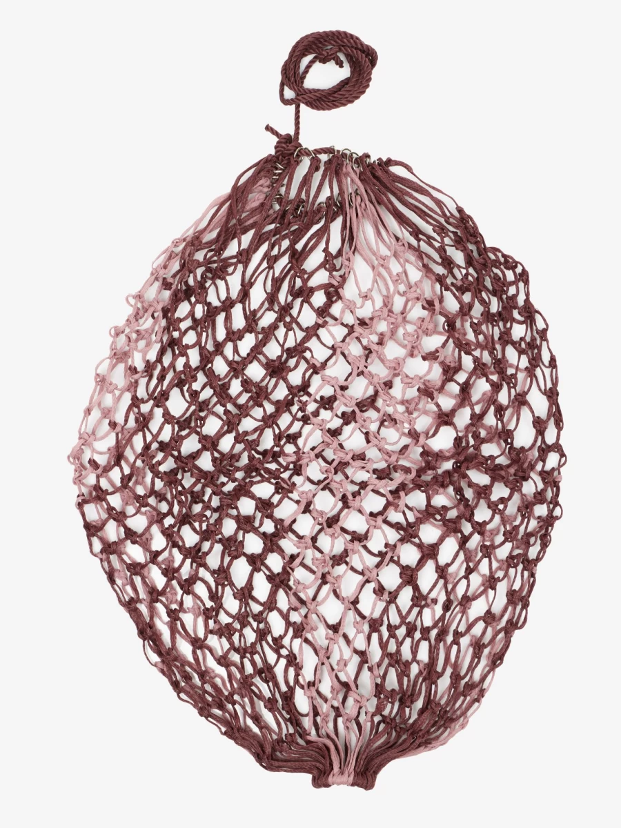 LeMieux Hippo Hay Net - Adjustable One Size Equine Feeding Solution for Orchid Design