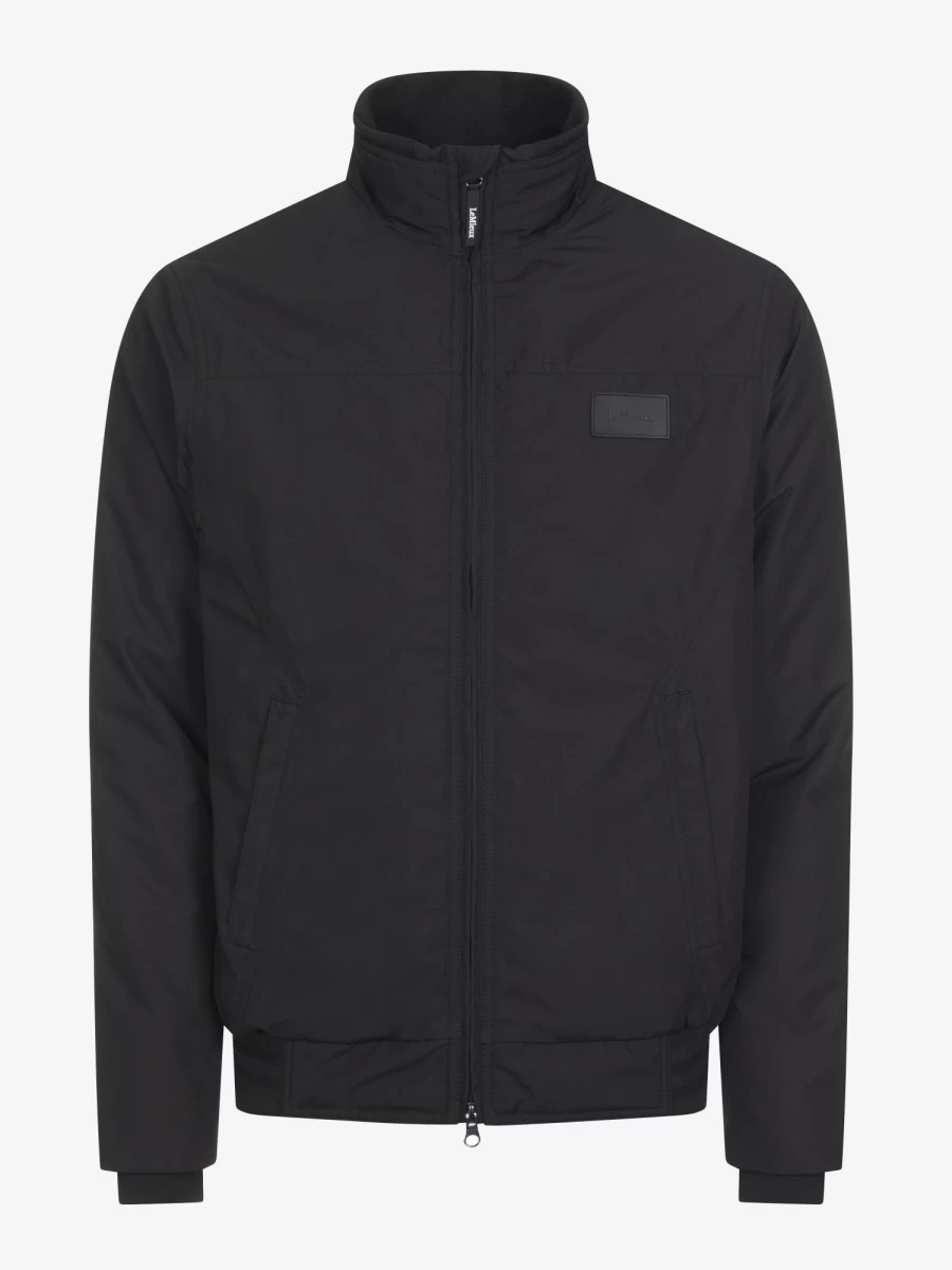 LeMieux Men's Black Crew Jacket - Lightweight Stylish Outerwear Coat