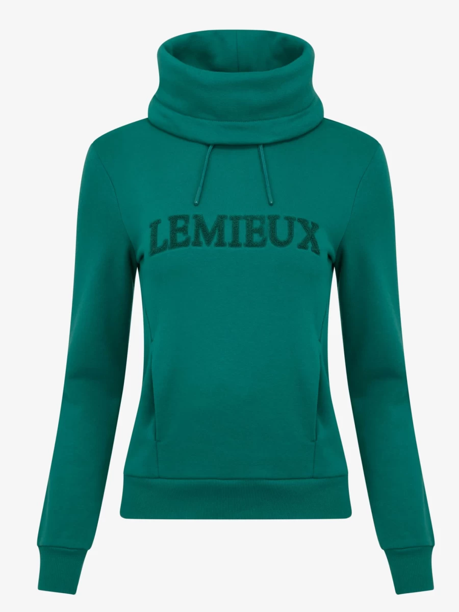 LeMieux Adele Evergreen Funnel Neck Sweatshirt for Women - Comfortable & Stylish Pullover