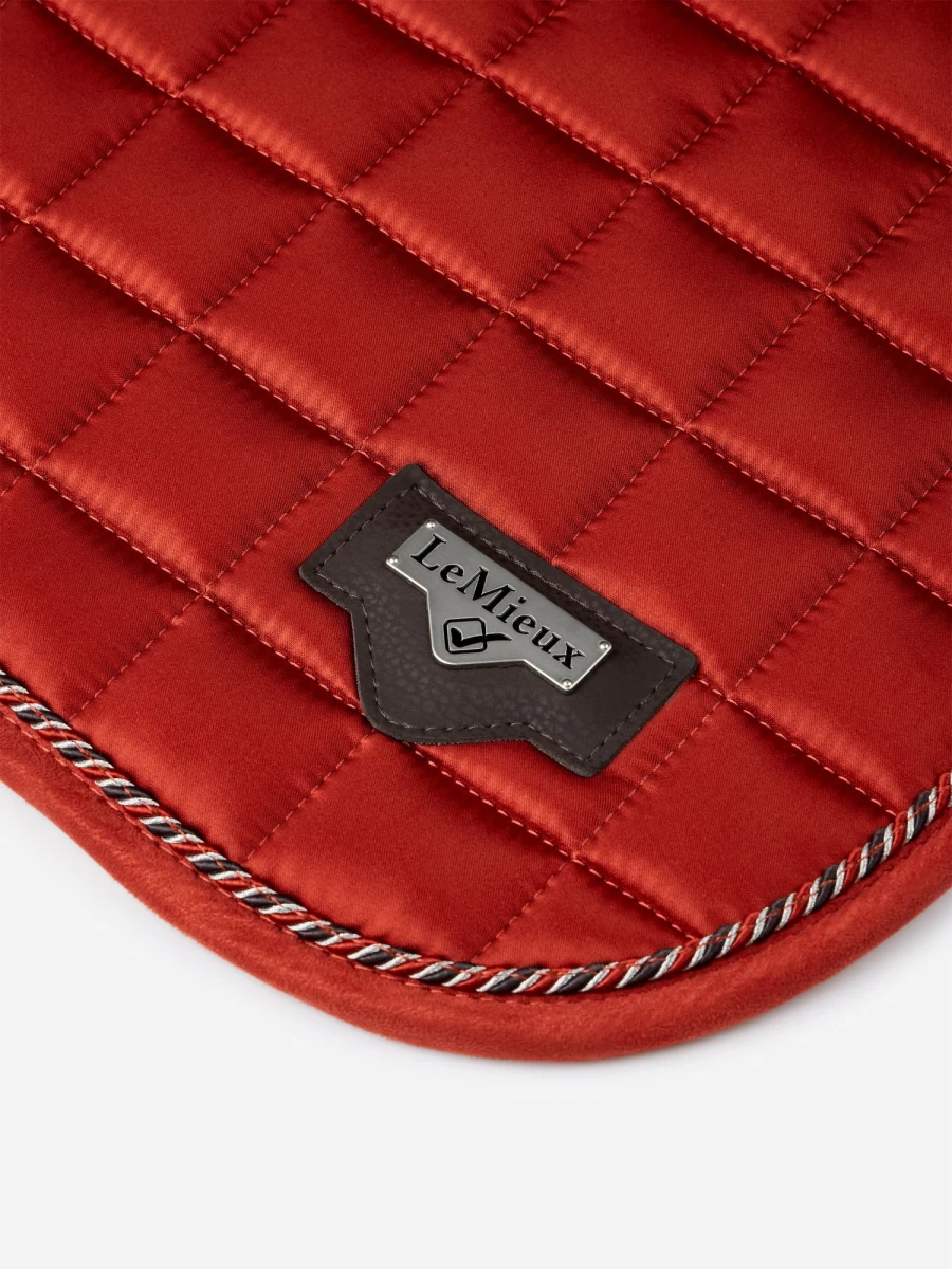 LeMieux Junior Loire Square Jump Saddle in Sienna Brown for Small Pony