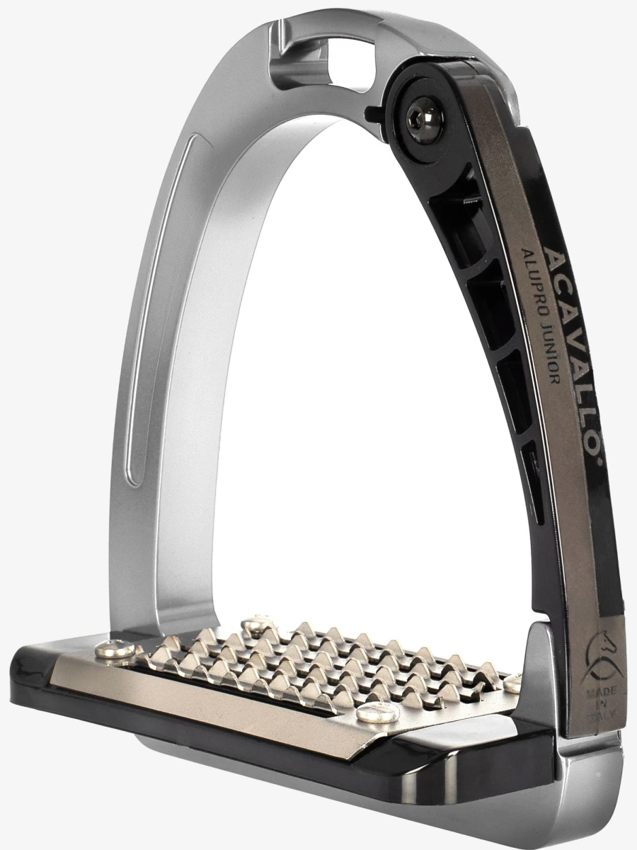 LeMieux Junior Aluminium Stirrups - Lightweight One Size for Young Riders