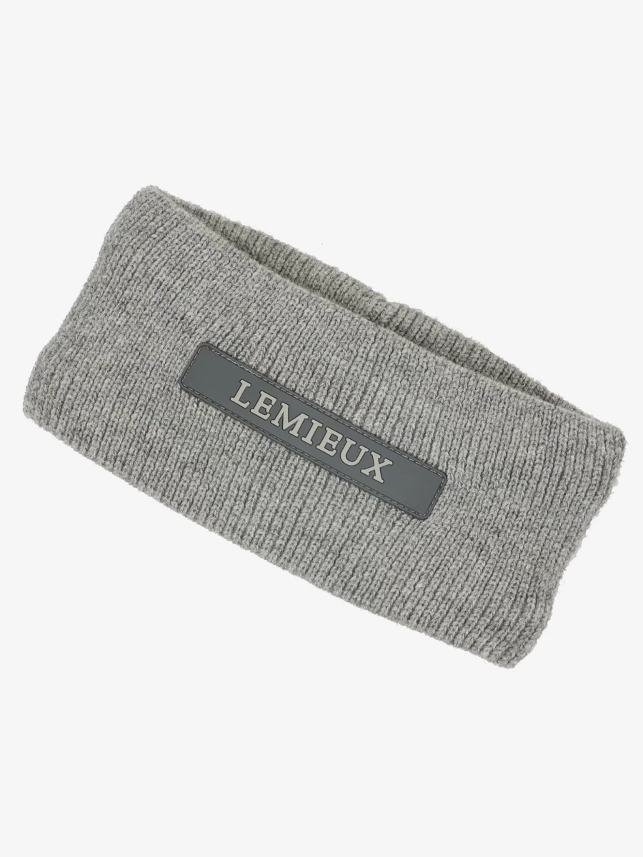 LeMieux Lumen Grey Adjustable Headband – One Size Fitness & Running Headwear