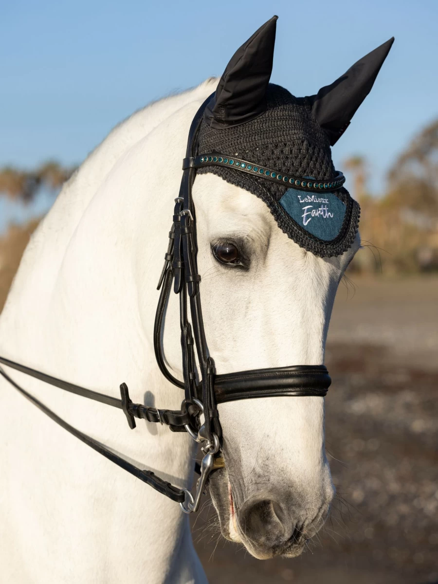 LeMieux Earth Fly Hood Ocean Lightweight Equestrian Riding Jacket
