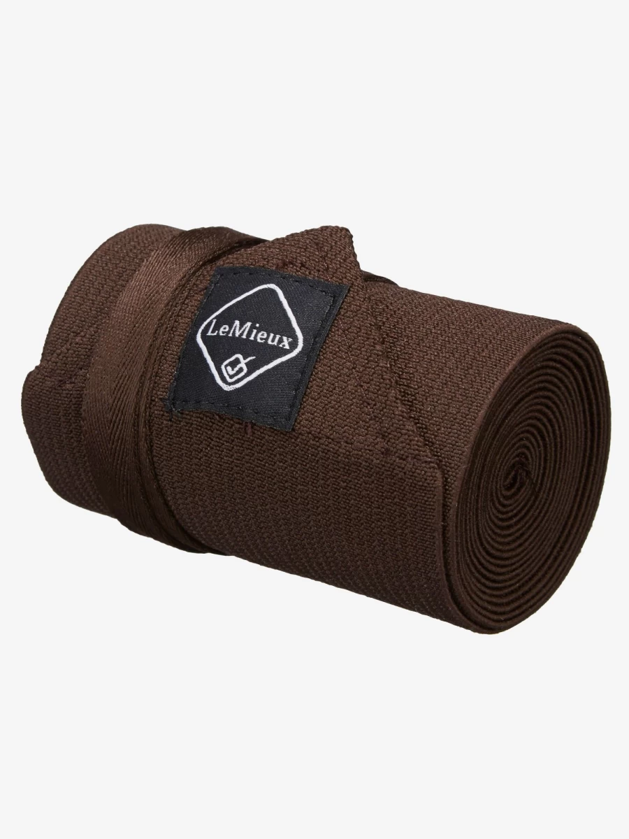 LeMieux Brown Tail Bandage - One Size Horse Tail Wrap for Protection & Support